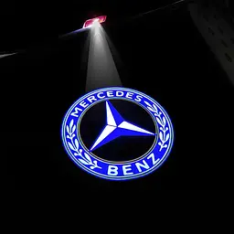 Картридж-вставка логотипу Mercedes-Benz №6 на двері 1 шт. - мініатюра 2