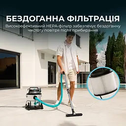 Пилосос Cecotec Conga Rockstar Wet & Dry Steel Max - мініатюра 5