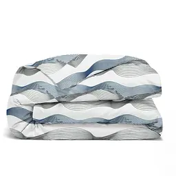 Підковдра двоспальна 180х220 WAVE BLUE GREY COSAS (4822052303238)