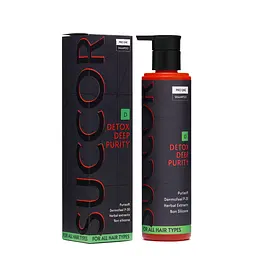 Детокс шампунь для глибокого очищення Detox Deep Purity Shampoo Succor 250 мл - мініатюра 2