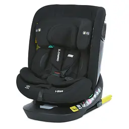 Автокрісло i-HOLD фаза 1,2 R129 i-SIZE (зріст 40–150 см) isofix чорне (ME 1188)