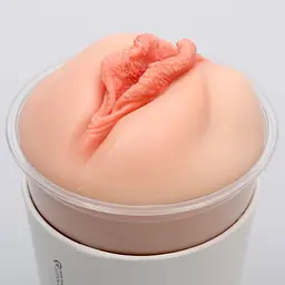 Мастурбатор-вагіна Naked Factory Cup Sleeve V-3, наскрізний - мініатюра 4