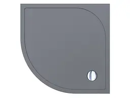 Душовий піддон Miraggio Madrid 900 mirastone gray 0000644 Сірий - мініатюра 3
