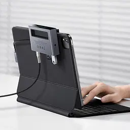Адаптер USB Хаб Baseus Magic Multifunctional Type-C HUB with Retractable Clip Standard Edition CAHUB-DA0G - мініатюра 6