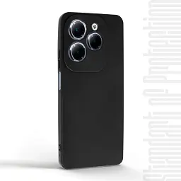 Чохол ArmorStandart Matte Slim Fit для Infinix HOT 40 Pro Camera cover Black - мініатюра 2