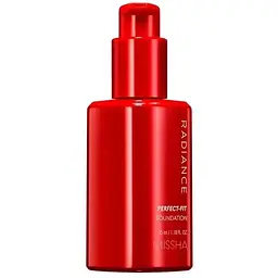 Тональна основа для обличчя Missha Radiance Perfect-Fit Foundation SPF 30 PA++ №21N стійка 35 мл - мініатюра 3