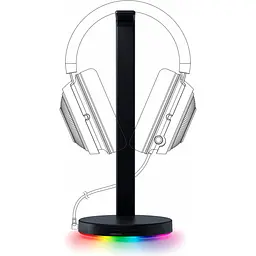 Підставка для навушників Razer Base Station V2 Chroma (RC21-01510100-R3M1) [134741] - мініатюра 2