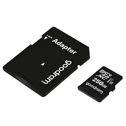 Memory card Secure Digital Micro256Gb GoodRAM UHS-I (class 10) + Adapter - мініатюра 4