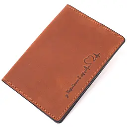 Чоловіча обкладинка для документів GRANDE PELLE 10х14х0,5 см acs0025739