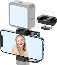 Тримач для телефону Ulanzi Vijim Phone clip & Flip Xiaomirror Kit UV-3003 ST-30 Black - мініатюра 3