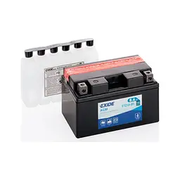Акумулятор автомобільний EXIDE AGM 8.6Ah (+/-) (145EN) (ETZ10-BS)