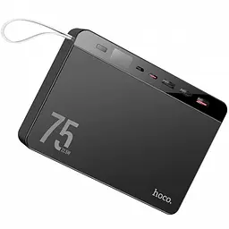 Зовнішній акумулятор Power bank HOCO J94 Overlord 22.5 W 75000 mAh PD22,5W+QC3.0 батарея швидке заряджання Чорний
