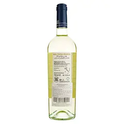 Вино Paololeo Pianerosse Malvasia Bianca IGP Puglia біле сухе 0.75 л - мініатюра 2