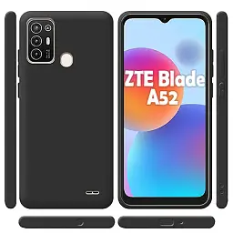 Силіконовий чохол BeCover для ZTE Blade A52 Black (708941) - мініатюра 2