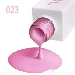 Гель-лак для нігтів рожевий 023 емаль JOIA vegan 6 мл - мініатюра 3