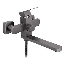 Змішувач для ванни Kroner KRP Edelstahl Kubus - PVD070 (CV035908) - мініатюра 2