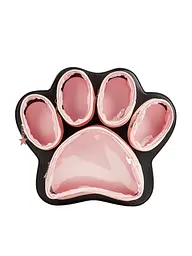 Сумка через плече Котик прозора чорна 30x25x7 см