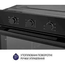 Духова шафа Minola EO 665 BL чорна - мініатюра 4