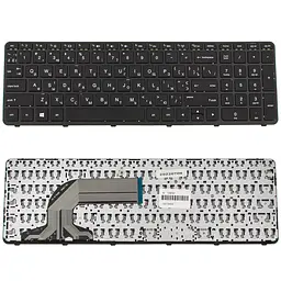 Клавіатура для ноутбука HP (Pavilion: 15-E, 15T-E, 15Z-E 15-N, 15T-N, 15Z-N series) ukr, black