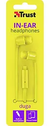 Навушники Trust Duga Mic Neon Yellow (22744_Trust) - мініатюра 4