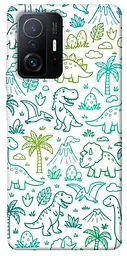 TPU чохол Demsky Dino pattern для Xiaomi 11T / 11T Pro