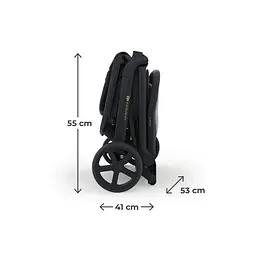 Прогулянкова коляска Kinderkraft Nubi 3 Midnight Black (KSNUBI03BLK0000) - мініатюра 10