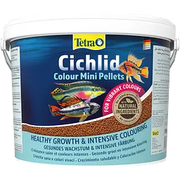 Сухий корм для акваріумних риб Tetra в гранулах Cichlid Colour Mini 10 л для всіх цихлідів - мініатюра 4