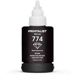 Чорнило PRINTALIST для Epson M100/M200 140г Black пігментне (PL774BP) - мініатюра 3
