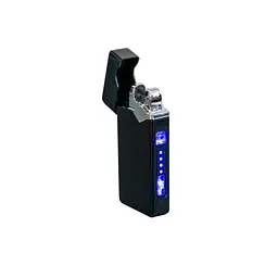 Імпульсна запальничка чорна чоловіча від юсб Lighter Classic USB 315 - мініатюра 6