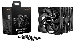 Комплект вентиляторов be quiet! PURE WINGS 3 120mm PWM 3 шт (BL141) - мініатюра 3