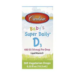 Вітамін D3 Super Daily D3 for Baby 400 IU - 365 Veg drops 10.3 мл
