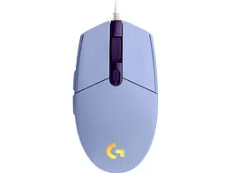 Миша Logitech G203 Lightsync Lilac (910-005853) - мініатюра 2