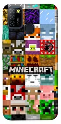 Чохол Demsky Minecraft collage для Infinix Hot 10 Lite
