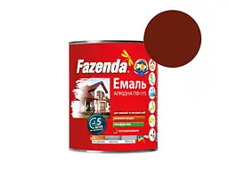Емаль алкідна ПФ-115 FAZENDA Червоно-коричневий 2.8кг