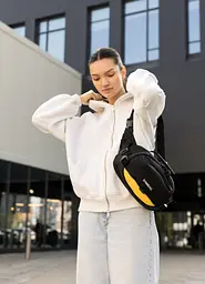 Жіноча сумка через плече бананка Sambag Flex Pro 30 × 17 × 15 см (85451128) - мініатюра 2