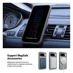 Чохол ArmorStandart Uniq MagCase для Google Pixel 10 / 10 Pro Titanium Grey - мініатюра 4