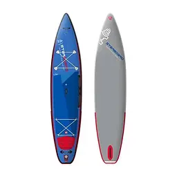 Sup-дошка StarBoard Inflatable Sup 11'6 X 29 X 6 Touring Deluxe SC Сірий/Синій (1053-2011220601006) - мініатюра 2
