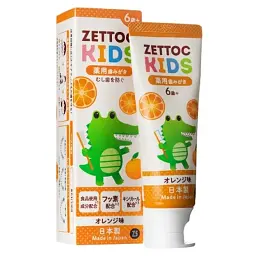 Дитяча зубна паста Zettoc Nippon зі смаком апельсину 70 г (4582118955312) - мініатюра 2