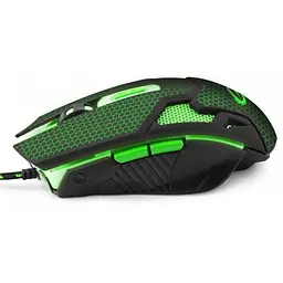Миша Esperanza EGM207G Cobra USB Black-Green (EGM207G) - мініатюра 2