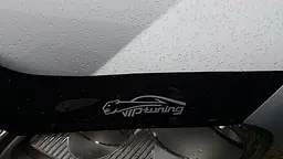 Дефлектор капоту мухобійка для Hyundai Elantra 2011-/коротка