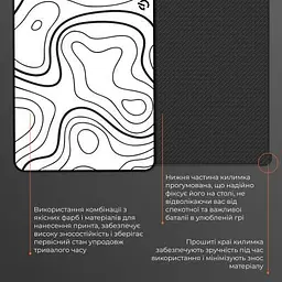Килимок для мишки GamePro Speed/Control White (MP085AW) - мініатюра 5