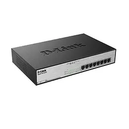 Комутатор DGS-1008MP 8xGE PoE, 140W, Некерований D-Link teh0018282 - мініатюра 3