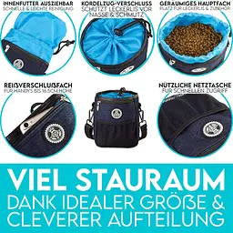 Сумка для ласощів собак Hund ist König VBT2006 Dark Blue - мініатюра 3