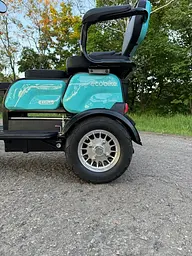 Електроскутер триколісний EVOBIKE Luna TRIO PRO 1200W 60V 20Ah (2026) зі знімним графеновим акумулятором та пасажирським сидінням | Синій - мініатюра 7