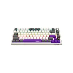 Клавіатура Lorgar KBP7075W Pro RGB Wireless/Bluetooth/USB UA Beige (LRG-KBP7075W-RT-US) - мініатюра 1