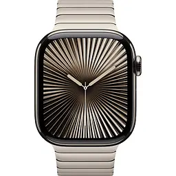 Смарт-годинник Apple Watch Series 10 GPS + Cellular 42mm Natural Titanium Case with Natural Link Bracelet (MX0J3LW+MXMA3AM) [115197] - мініатюра 2