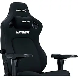 Геймерське крісло Anda Seat Kaiser 4 L Linen Fabric Carbon Black (AD12YDDC-L-20-B-CF) [121781] - мініатюра 7