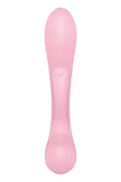 Вібратор-кролик Satisfyer Triple Oh 24 см рожевий - мініатюра 4