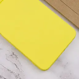 Чохол Silicone Cover Lakshmi Full Camera (A) для Samsung Galaxy A14 4G/5G Жовтий / Flash - мініатюра 4