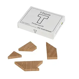 Дерев'яна міні головоломка "T-Puzzle pocket puzzle" 5001en